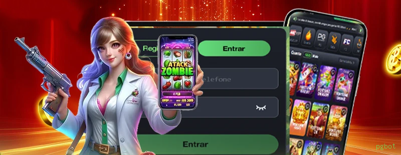 APP oficial da pgbot para mobile